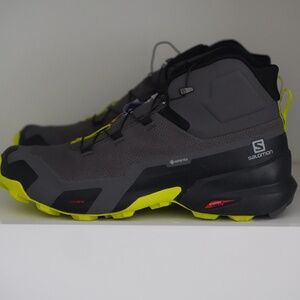Salomon Cross Hike Mid GTX Gore-Tex Hiking Boots Men 411186 Waterproof US 12.5